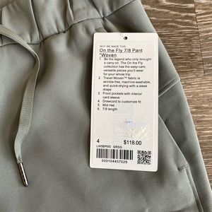 LULU LEMON On the FLY 7/8 Pant